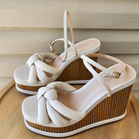 Schutz Mindy wedge sandals - Picture 3 of 13
